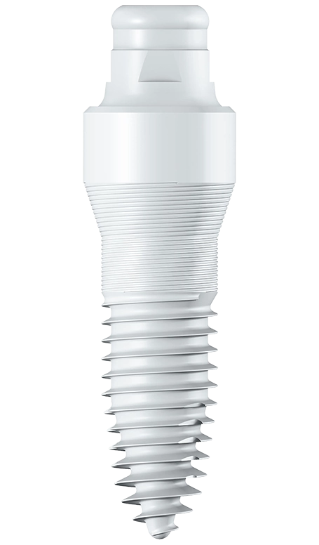 SDS ceramic dental implant, a fully metal-free zirconia implant system