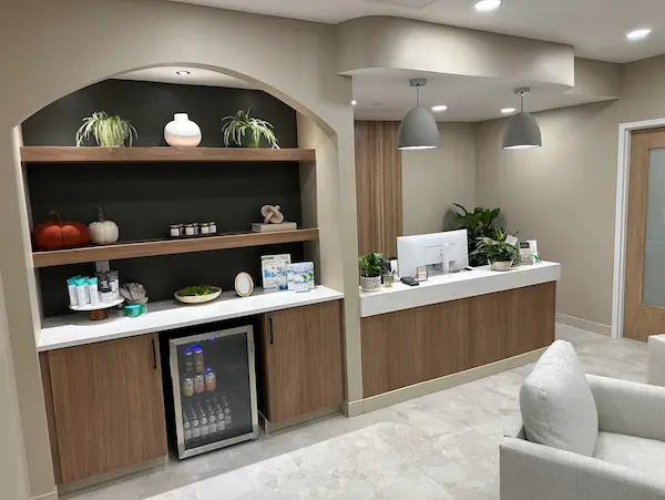 Kairos Holistic Dental reception area