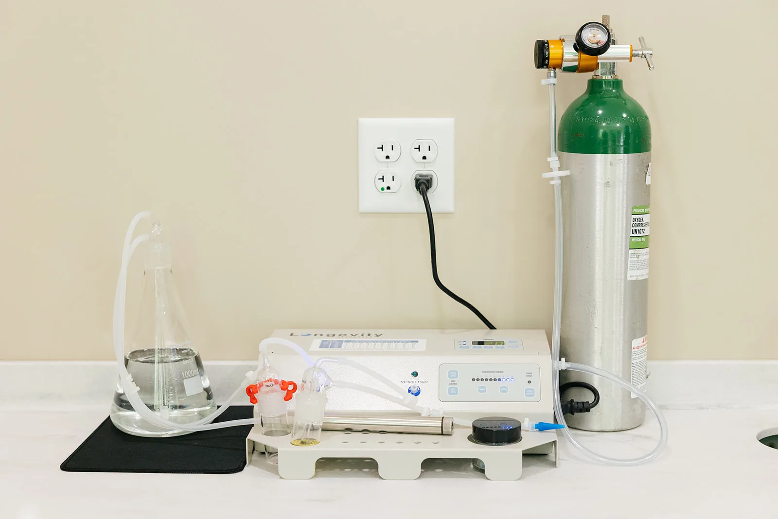 Dental ozone therapy equipment at Kairos Holistic Dental